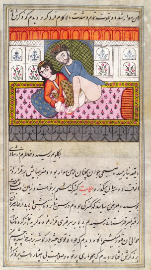 L0033257 Persian couple copulating