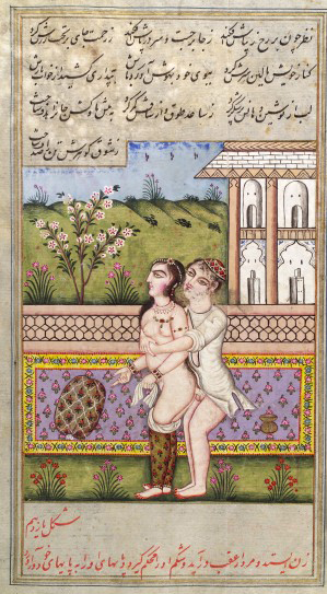 L0033264 Persian couple copulating