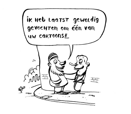 vechtcartoon