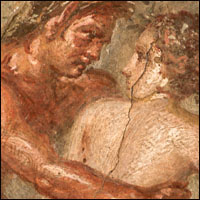  Fresco Painting From Pompeii